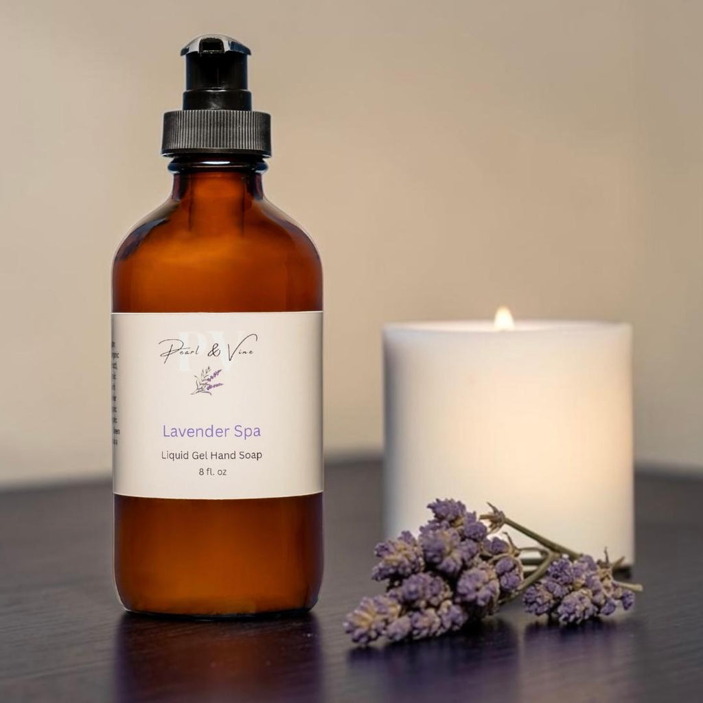 Lavender Spa 8oz Liquid Hand Soap